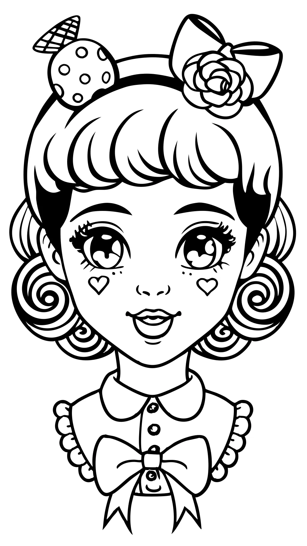 coloriage melanie martinez